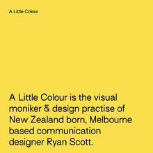 A Little Colour studio website