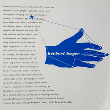 Herbert Bayer self-promo brochure