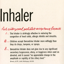 Benzedrine Inhaler