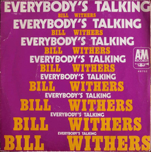 Bill Withers – “Everybody’s Talking” French single sleeve