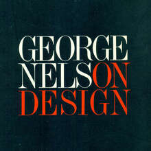 <cite>George Nelson On Design</cite>