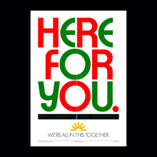 “Here For You” poster