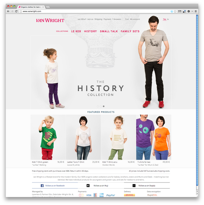 van Wright Website 2