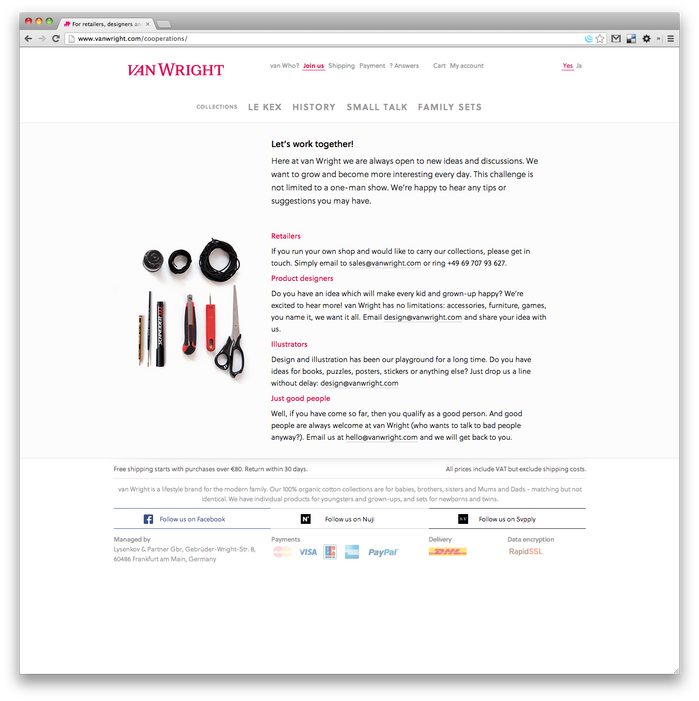 van Wright Website 4