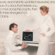 CompuServe ad (1982): “Welcome to someday.”