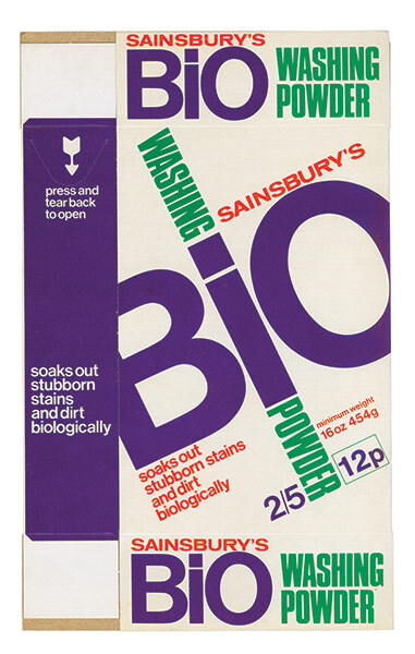 Sainsbury’s packages, 1962–1977 3