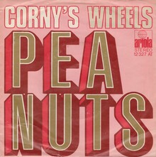 Corny’s – “Peanuts” / “Wheels” German single cover