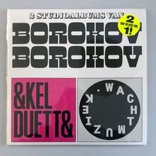 Borokov Borokov – <cite>Enkel Duetten / </cite><cite>Wachtmuziek</cite> album art