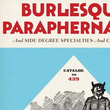 <cite>Burlesque Paraphernalia and Side Degree Specialties and Costumes</cite>