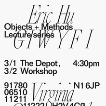 GIWYFI at VCU lecture series poster