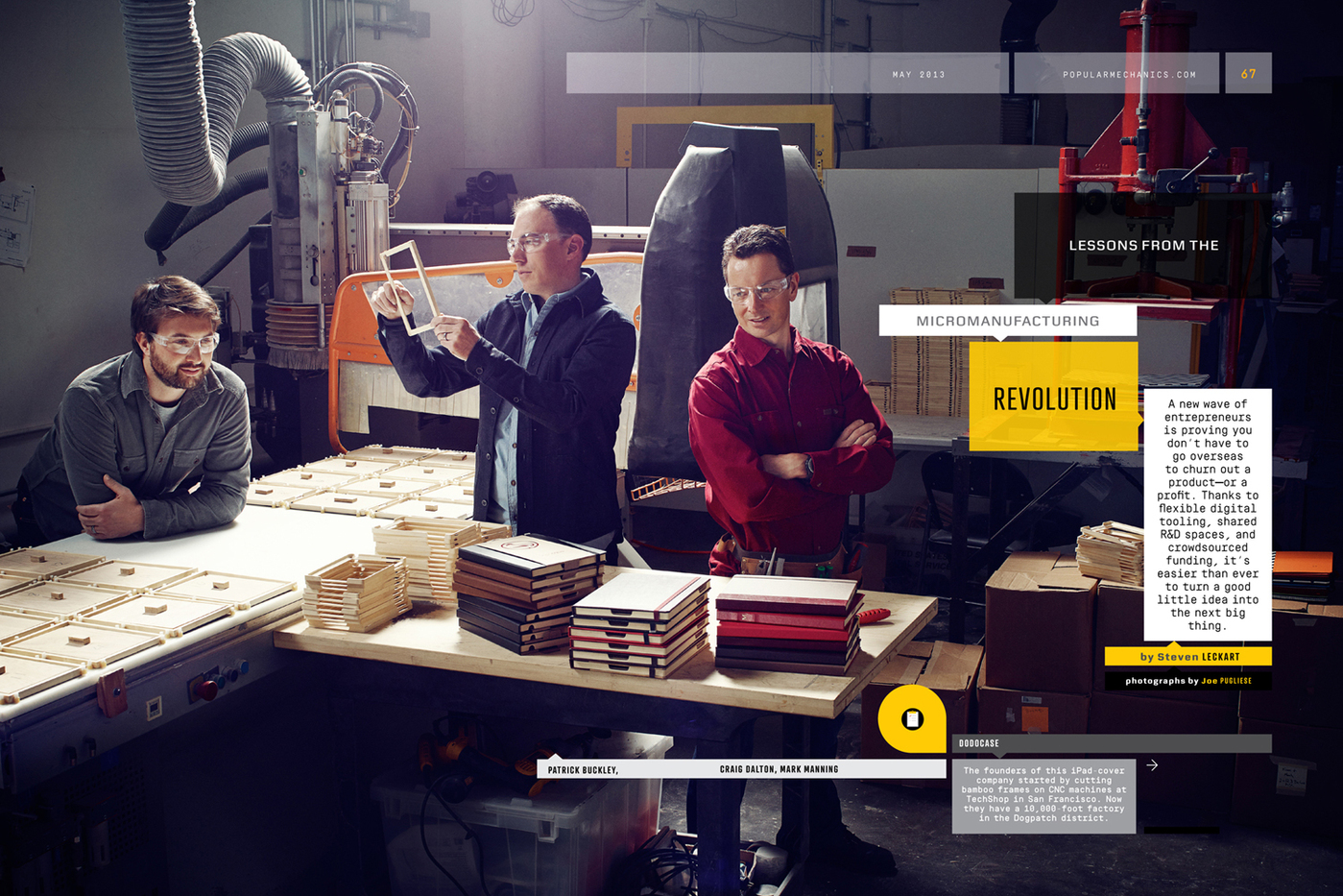 Popular Mechanics, May 2013 Preview - Fonts In Use