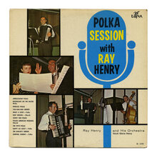 Ray Henry and His Orchestra – <cite>Polka Session With Ray Henry</cite> album art