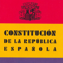 Spanish Constitution of 1931 Spanish Constitution of 1931