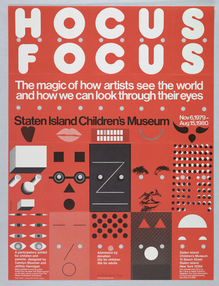 <cite>Hocus Focus</cite> exhibition poster