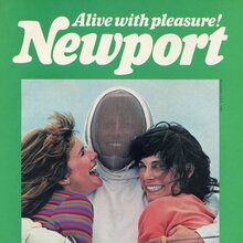 “Alive with pleasure!” Newport ad