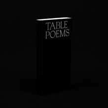 <cite>Table Poems</cite>
