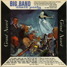 Various Artists – <cite>Big Band Dance Party</cite> album art