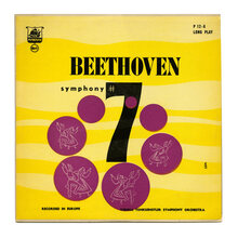 Vienna Tonkünstler Symphony Orchestra – <cite>Beethoven Symphony #7</cite> album art