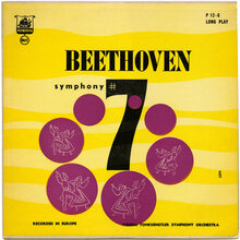 Vienna Tonkünstler Symphony Orchestra – <cite>Beethoven Symphony #7</cite> album art