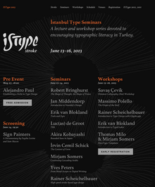 ISType 2013 – <cite>Stroke</cite>, Istanbul (TR), 13–16 June 2013