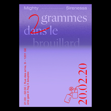 <cite>2 grammes dans le brouillard</cite> by One Gee in Fog