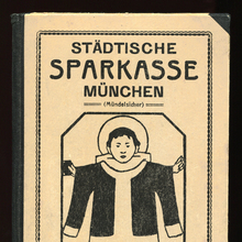 Städtische Sparkasse München savings book