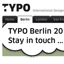 TYPO Berlin 2013, “Touch”