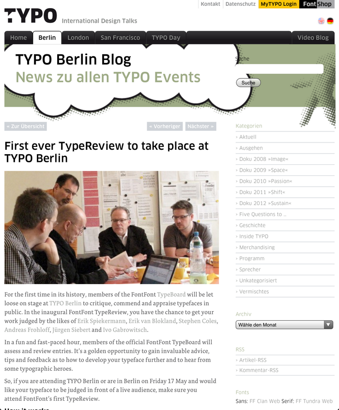 TYPO Berlin 2013, “Touch” 5
