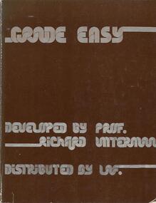 <cite>Grade Easy</cite> by Richard Untermann