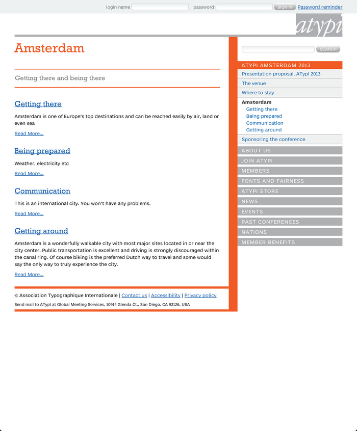 ATypI 2013 – Point Counter Point, Amsterdam (NL), 9–13 October 2013 3