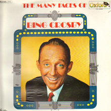 Bing Crosby – <cite>The Many Faces Of Bing Crosby</cite> album art