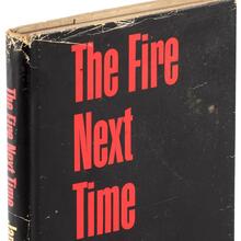 <cite>The Fire Next Time</cite> by James Baldwin, Dial Press