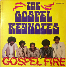 The Gospel Keynotes ‎– <cite>Gospel Fire</cite> album art