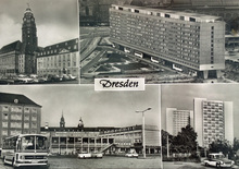 “Dresden” postcard (1969)