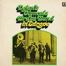 Dejan’s Olympia Brass Band – <cite>In Europe</cite> album art