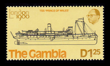 <span>The Gambia ship stamps, London <span>1980</span></span>