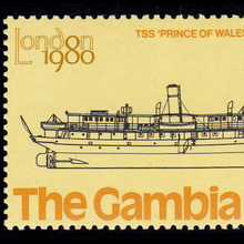 <span>The Gambia ship stamps, London <span>1980</span></span>