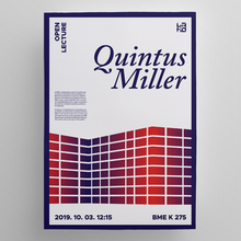 Quintus Miller lecture poster