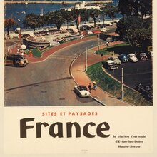 French tourism posters (1950s/1960s)