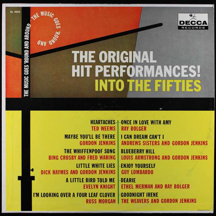 The Original Hit Performances!, Decca Records 4