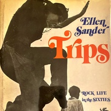 <cite>Trips</cite> by Ellen Sander (Scribner’s, 1973) front jacket