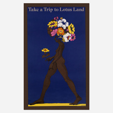 <cite>Push Pin Graphic</cite> No. 52, “Take a Trip to Lotus Land” poster, 1967