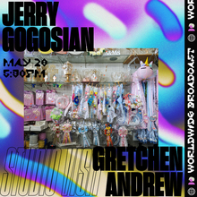 Jerry Gogosian studio visit social media flyers