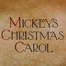 <cite>Mickey’s Christmas Carol</cite> (1983) opening titles