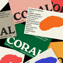 Coral Agency identity and website