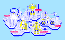 BitSummit Gaiden interactive floor map