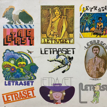 Letraset catalog cover (UK, 1975)