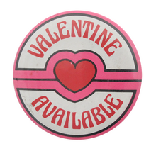 Valentine Available button