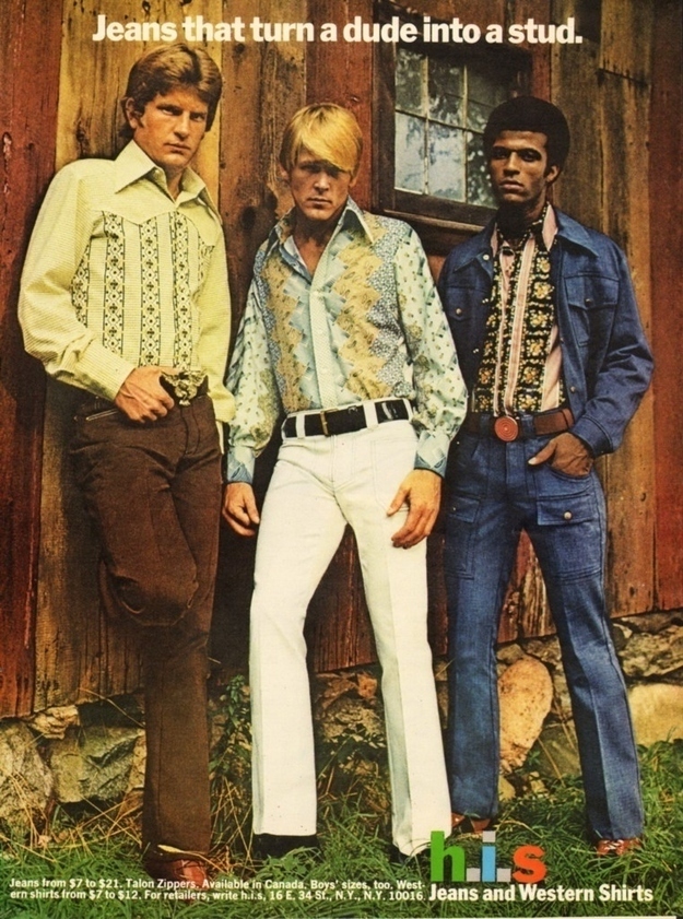 H.I.S Menswear Advertising (1960s–70s) 2