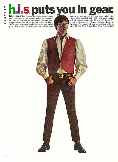 H.I.S Menswear Advertising (1960s–70s) 3
